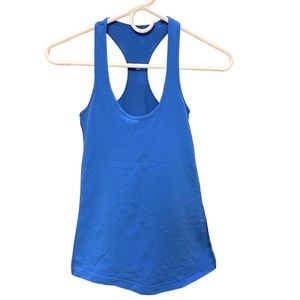 lululemon athletica Blue Tank Top